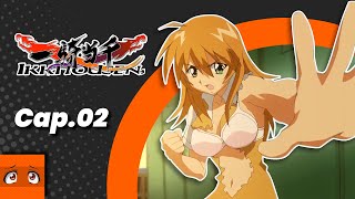 IkkiTousen  Cap 02  HD 1080p  Español Latino [upl. by Azal]