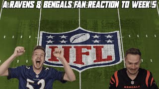 A Bengals amp Ravens Fan Reaction to NFL Week 5 [upl. by Kitarp249]