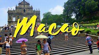 MACAU TRAVEL GUIDE  Things To Do In Macao On A Day Trip from Hong Kong [upl. by Siegler860]