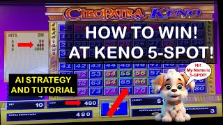 5 Spot AI Keno Strategy Tutorial shorts keno slots casino youtubeshorts youtube ytshorts [upl. by Nuawaj318]