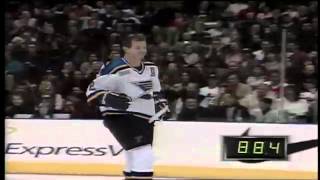 Classic AllStar Moment Al MacInnis by 1 [upl. by Nelhsa885]