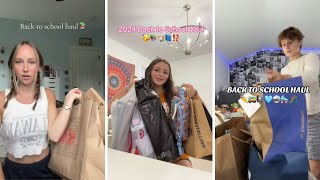 Back To School Haul  TikTok Compilation 12 [upl. by Dragon]