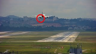 Avião Airbus A319 PERDE a RODA na decolagem e desvia em emergência para o Aeroporto de Guarulhos [upl. by Thgiled]