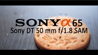 Sony Alpha SLTA65 with Sony DT 50mm f18 SAM  Video Demo [upl. by Andri]