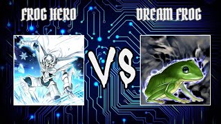 YondaimeFrog Hero vs sassoedisonDream Frog  Yugioh Edison Format  Dueling Book [upl. by Acalia]