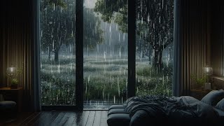 COZY BEDROOM 🔴 Fell The Perfect Rain Sounds for Sleep Insomnia Relief Reduce Stress Relaxation [upl. by Lynn257]