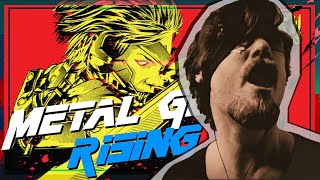 Max0rs Metal Gear Rising  Part 1 🔴 REACTION 🔴 quotDramatic Fruit Ninjaquot [upl. by Naejeillib]