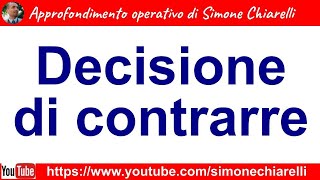 Decisione di contrarre per affidamento diretto  UN MODELLO a cura di Simone Chiarelli 21102023 [upl. by Giule]