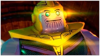 Thanos Infinity War vs Darkseid  LEGO DC SuperVillains Cutscene  Mods [upl. by Soloman234]