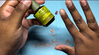 💅🏾How To Remove Your Acrylic Nails With No Acetone Magic Nail Remover ✨ [upl. by Suivatnod664]