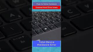 How to solve the fatal device hardware error wondershare harddrive recoverit hardware [upl. by Rhoades923]