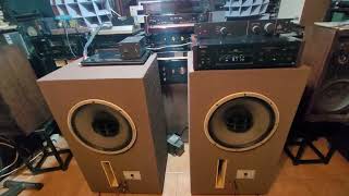 PRE VALVULAR BRUEL amp OWEN amp POWER PERREAUX 2150 AUDIOPHILER YEAR 1982 amp ALTEC LANSING 604E [upl. by Pip]