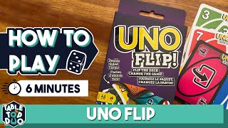 How To Play UNO Flip in 6 minutes UNO Flip Tutorial [upl. by Danielle]