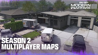 Season 2 Multiplayer Maps  Call of Duty Modern Warfare III [upl. by Guttery]