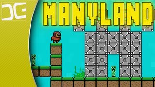 ManyLand  An Open World 2D Sandbox Creative MMO  Indie Game Spotlight [upl. by Geminian475]