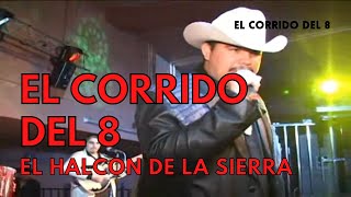 El Halcon De La Sierra  ElCorrido Del 8 EN VIVO [upl. by Howie]