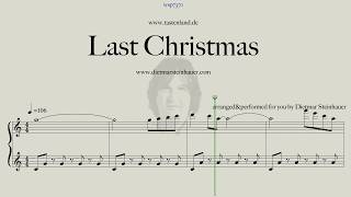 Last Christmas  Easy Piano [upl. by Idnerb275]