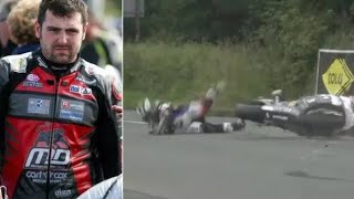 Cookstown 100 Michael Dunlop CRASHES out UNHURT as Michael Sweeney edges thriller on comeback [upl. by Towrey]