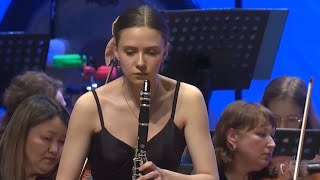 WA Mozart  Clarinet concerto Сафронова София [upl. by Olmstead346]