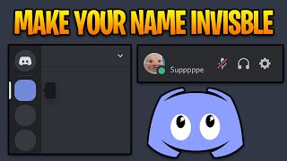 Make Your Username amp Server Name Invisible on Discord [upl. by Dahsra]