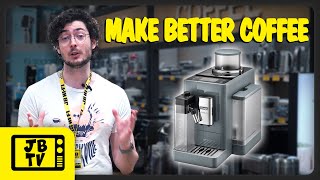 Master Fresh Bean Coffee with DeLonghi Rivelias Bean Switch System  JBTV [upl. by Smail724]