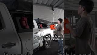 Truck bed rack cargo system  Anhui Hangcheng Intelligent1115 [upl. by Kohn]