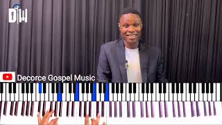 SINACH  GREAT ARE YOU LORD PIANO SNIPPET piano gospel music pianotutorial sinach cover how [upl. by Rina956]