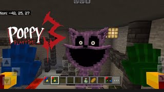 Poppy playtime chapter 3 Map in Minecraft PE NEW MAP [upl. by Diley]