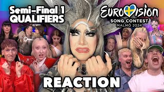 Eurovision 2024 Reaction to SemiFinal 1 Qualifiers [upl. by Harpole820]