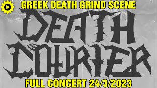 DEATH COURIER  Full Concert Greek Death Grind Festival 2432024  8ball  Thessaloniki  Greece [upl. by Ynavoeg]