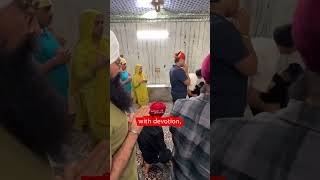 Diljit Dosanjh visited Gurudwara Bangala Sahid in Delhi before his show [upl. by Aiyram]