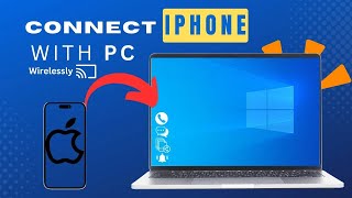 Connect iPhone to Windows Wirelessly Easy PhoneLink Tutorial for 2024 [upl. by Spooner26]