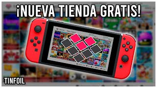 ¡NUEVA TIENDA GRATIS para TINFOIL La Mejor Alternativa a Liberashop y Ghost eShop 2024 [upl. by Mas988]