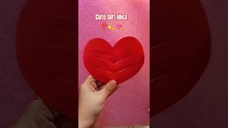 Cute Gift idea for Valentine day❣️😍💫creative diy craft gift shorts viral [upl. by Kcirddahc1]