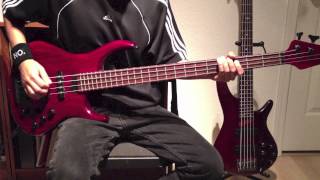 Deftones  Rosemary Bass Cover [upl. by Susann]