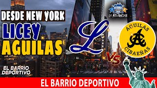 LICEY VS AGUILAS DESDE NEW YORK TITANES DEL CARIBE LA REVANCHA [upl. by Carroll282]