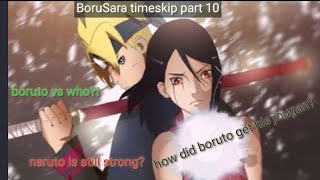 borusara timeskip texting story part 10  how strong is naruto   how did boruto get jougan [upl. by Stout]