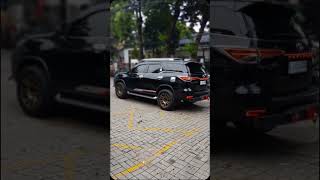 MODIFIKASI TOYOTA FORTUNER MENGGUNAKAN HSR SWAMPERS RING 18 DAN BAN 265 60 R18 toyotafortuner [upl. by Redwine]