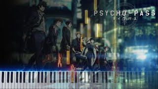 PsychoPass  quotMujun ni Michita Sekaiquot  Tutorial de Piano PRINCIPIANTE [upl. by Crespi]