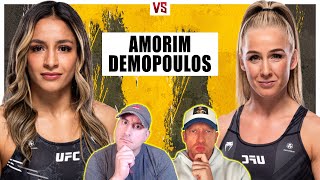 UFC Vegas 97 Jaqueline Amorim vs Vanessa Demopoulos Prediction Bets amp DraftKings [upl. by Kwon]