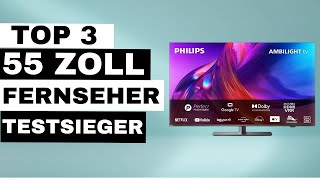 BESTE 55 ZOLL FERNSEHER TOP 3 TV Vergleich [upl. by Still904]