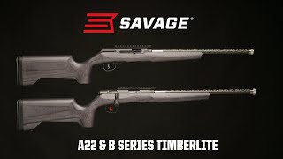 Timberlite  A22 amp BSeries Timberlite  Timber Series from Savage [upl. by Yznel]