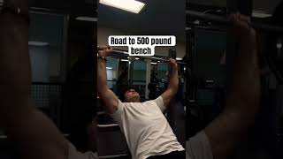 500 bench coming soon gym workout fitness fyp [upl. by Bord]