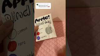 apple blind bag 📱 apple blindbag craft diy papercraft papersquishy asmr diycrafts sanrio [upl. by Ailel669]