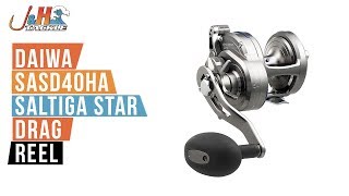 Daiwa SASD40HA Saltiga Star Drag Reel  JampH Tackle [upl. by Carisa131]