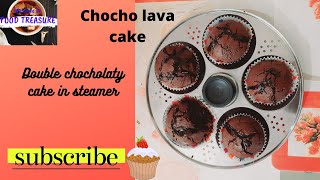 Chocho lava cakeDessert recipeChocolaty cup cakeChocho lava cake in steamer [upl. by Morra]