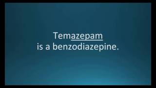 How to pronounce temazepam Restoril Memorizing Pharmacology Flashcard [upl. by Acinaj203]