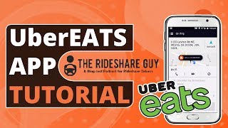 UberEATS Driver App Tutorial How To Use amp Sign Up for Uber Eats [upl. by Anitnatsnok709]