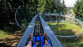 Alpine Coaster St Englmar BayerwaldCoaster Sommerrodelbahn Rodelbahn Bayern Alpine Coaster [upl. by Ilzel202]