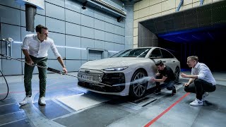 Audi A6 etron aerodynamics explained by Audi [upl. by Savdeep23]